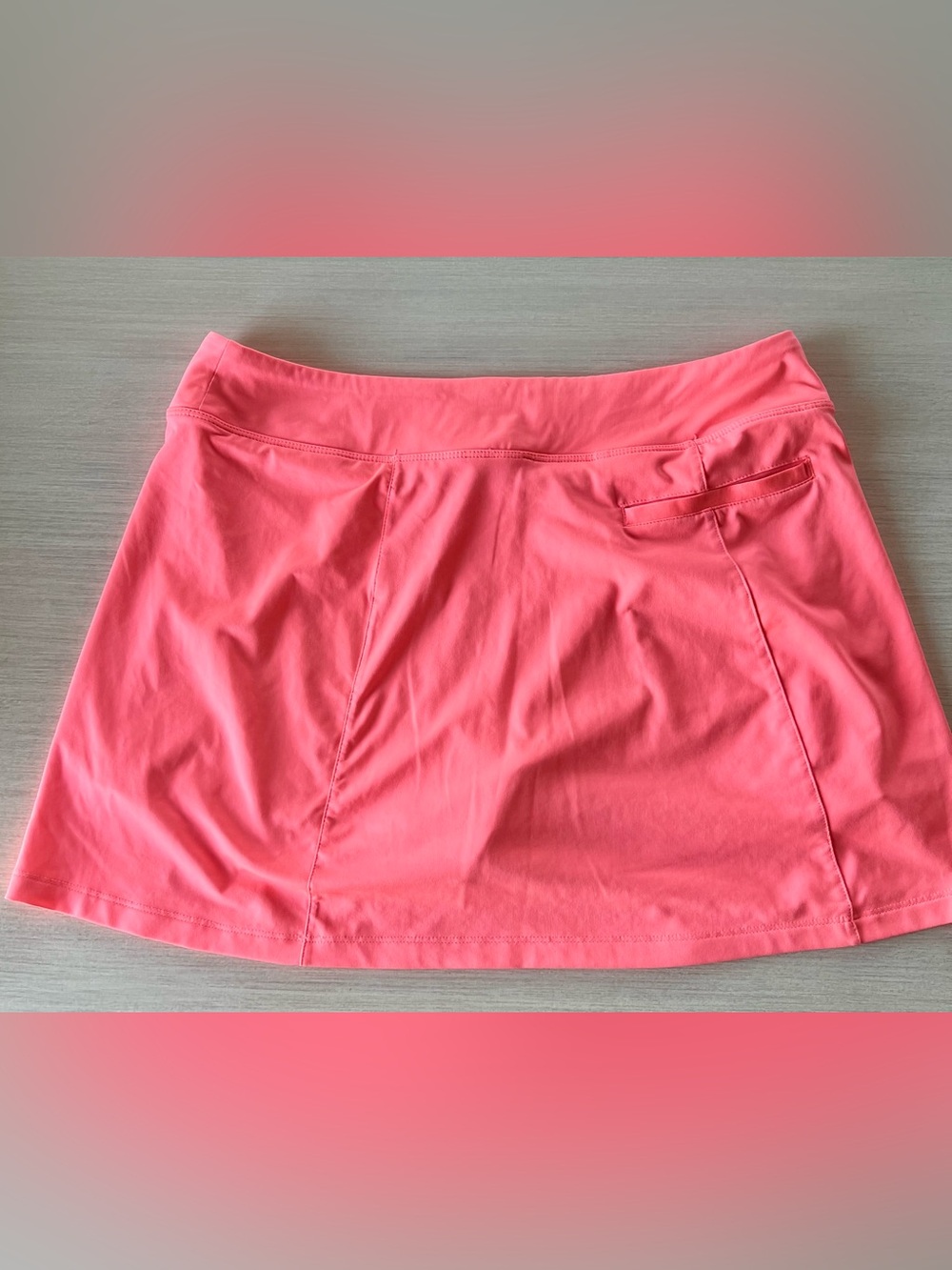 Nike Coral Pink Dri-FIT Golf Skort - Picture 3 of 5